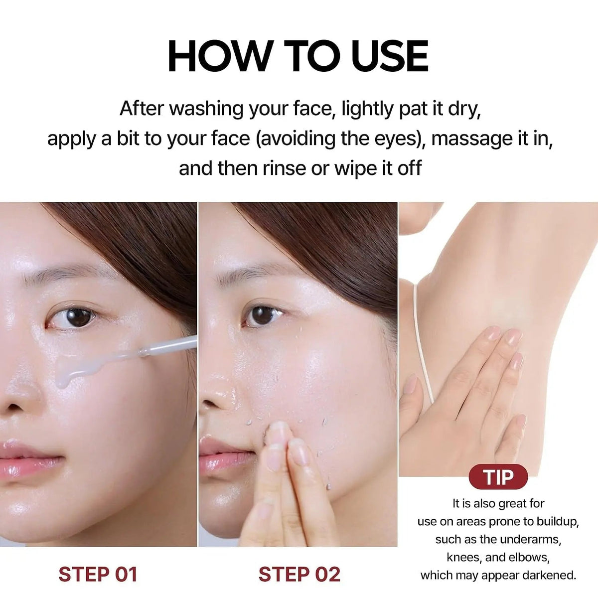 Dr.Melaxin Body & Face Peel Shot Duo Glow Rice Peeling Ampoule Kojic Acid & Turmeric spray